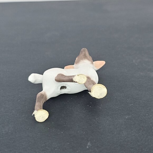 Freeman McFarlin George Good Sheep Lamb Standing Miniature Figurine *Chip - Picture 5 of 8